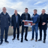 Les présidents de commune à l'occasion de la signature des statuts le 13 décembre dernier à la Fondation Opale à Lens